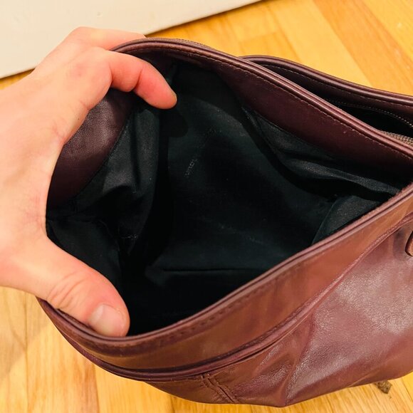 Vintage Stone Mountain Leather Shoulder Handbag Purse - Picture 3 of 16